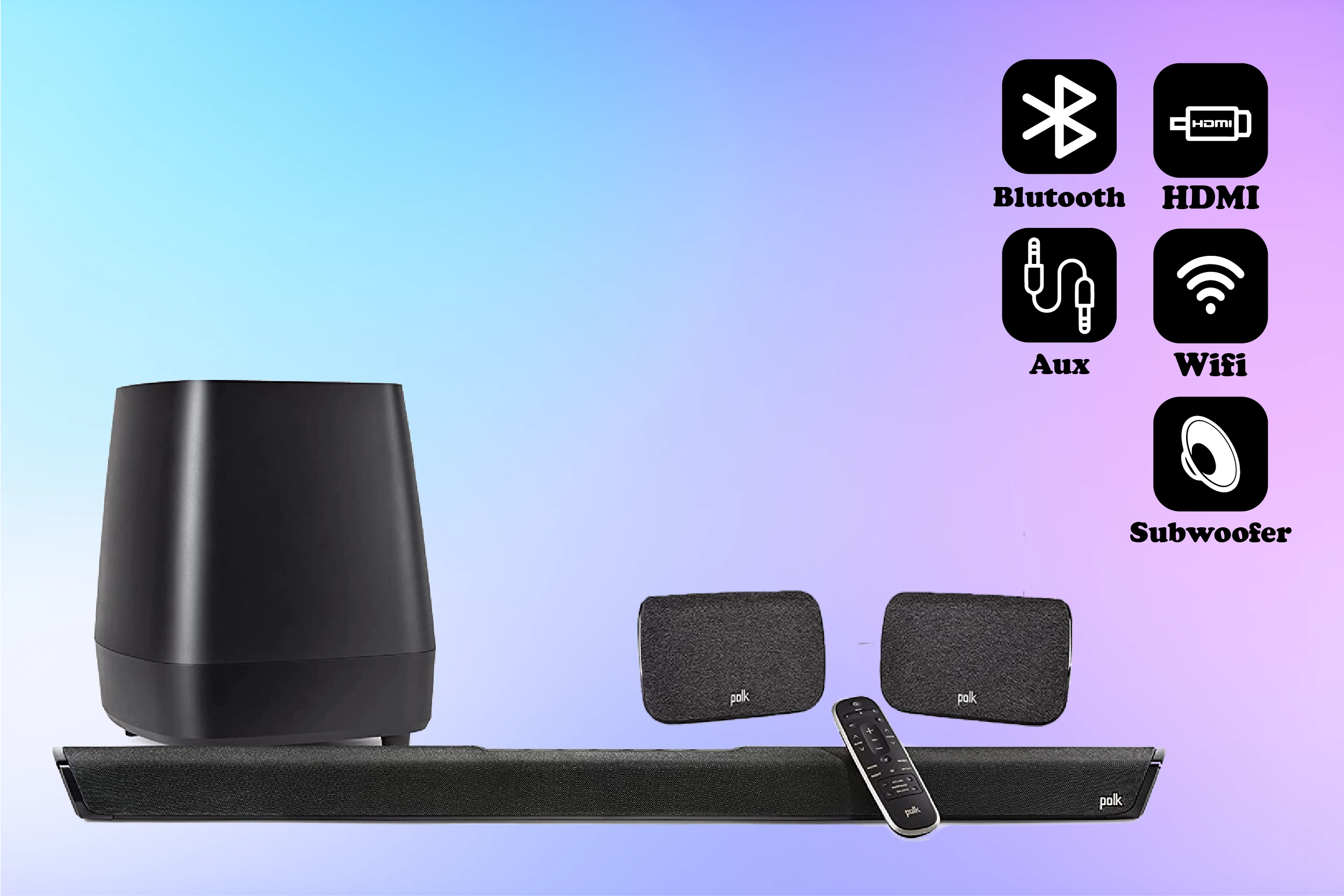 Polk Audio MagniFi 2 - HDMI Ports