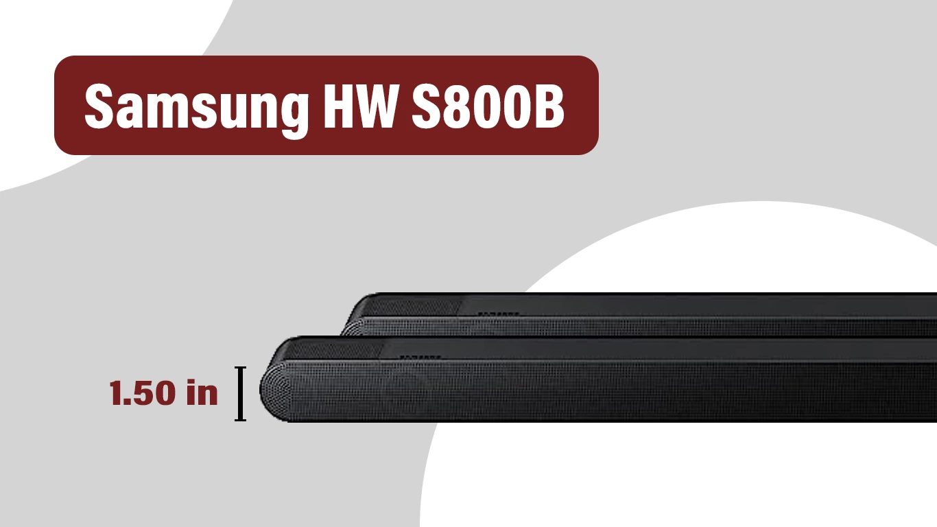 Samsung HW s800b - slimmest dolby atmos soundbar