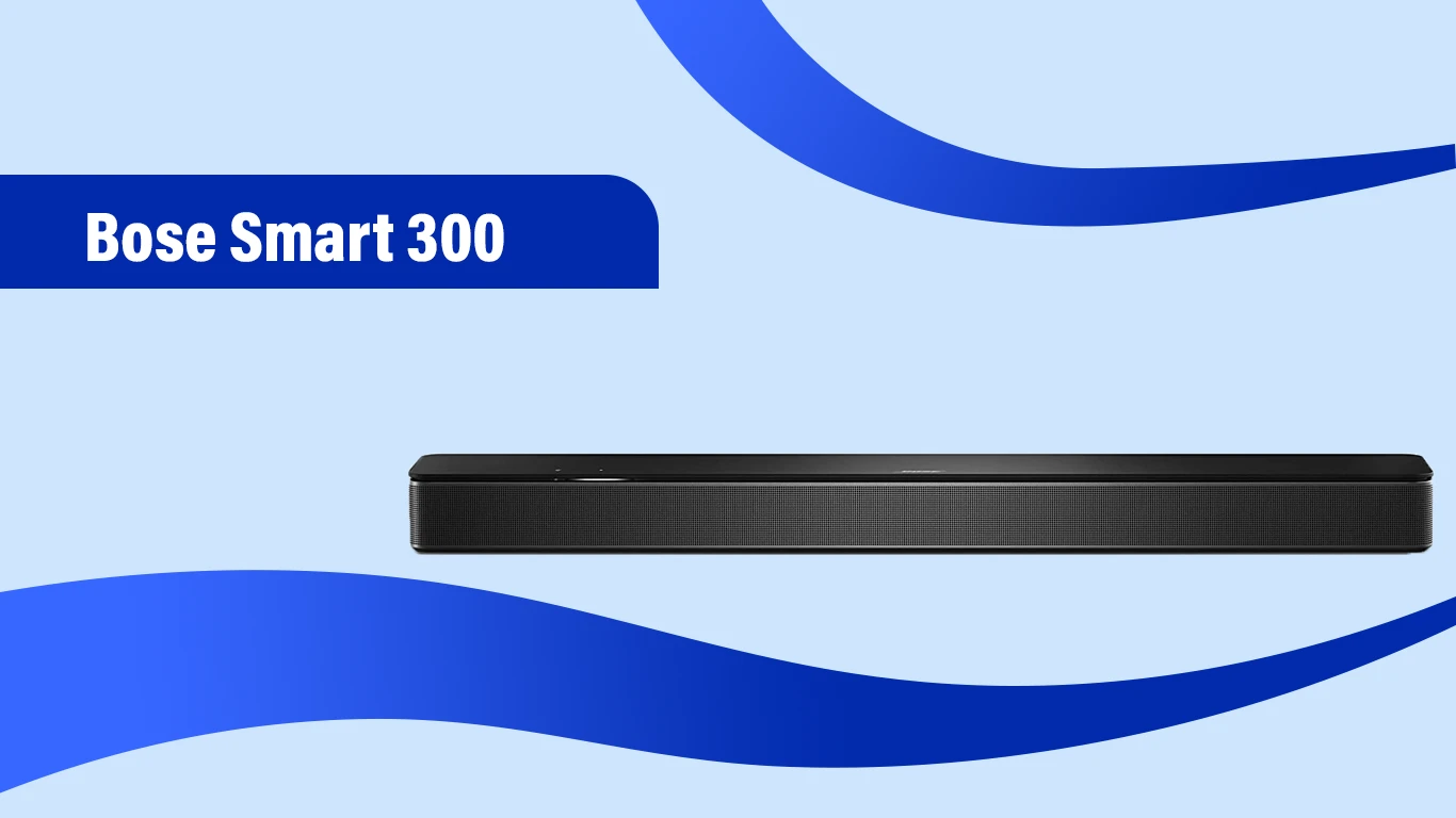 Bose smart 300 soundbar with fm radio and bluetooth
